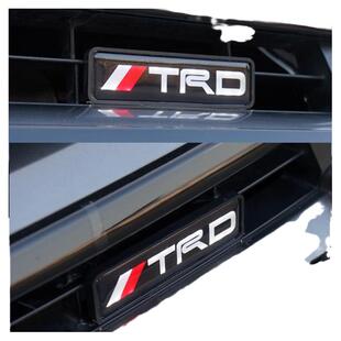 用于奥迪日产本田丰田TRD/GTI/RS中网发光标灯 改装LED中网装饰标