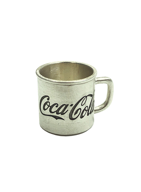 莲说制物银制小杯子吊坠项链