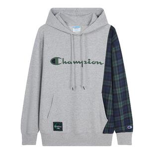 Champion冠军卫衣男2025秋季新款常秋藤系列纯棉休闲连帽套头上衣