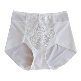 女高腰内裤无痕纯白色蕾丝胖M加大码包臀速干夏薄透气抗菌纯棉裆
