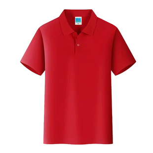 团队工作服t恤衫有领polo衫短袖工衣定制夏季翻领工装上衣印logo