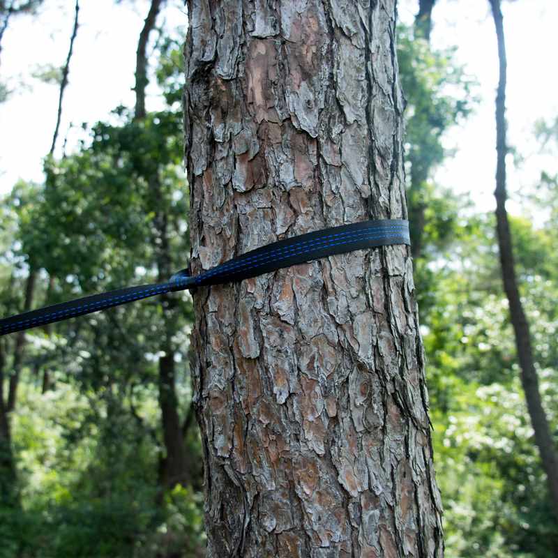 高配带环绑带吊床单人和双人270*140CM210T尼龙降落伞布便携式