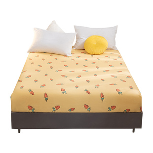 莫凡家纺全棉床笠单件0.9纯棉1.35床罩床垫罩床套席梦思2.0保护套