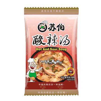 苏伯汤速食汤酸辣汤速泡速溶冻干
