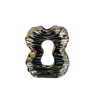 轻奢艺术概念陶瓷花瓶摆件客厅插花餐桌高级感花器小众装饰摆设