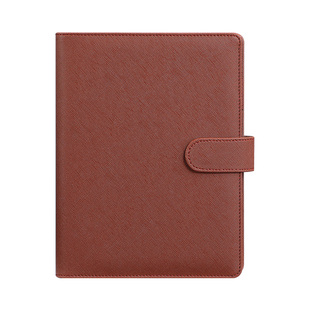 商务笔记本子加厚搭扣活页本手账本2026新款计划本日程本记事本办公会议记录本简约日记本送客户支持企业定制