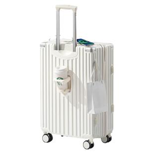 行李箱女2025新款20寸24减震刹车万向轮双层防爆拉链拉杆旅行箱子