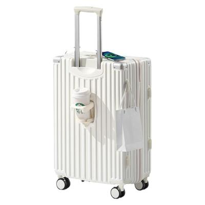 双层防爆拉链弹簧刹车轮行李箱