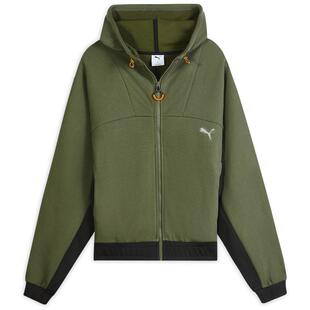 绿色猫耳运动外套夹克男女款PUMA彪马官方新款春季休闲上衣635048