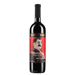 格鲁吉亚红酒斯大林醉爱金兹玛拉乌里半甜型葡萄酒原装进口睡前酒