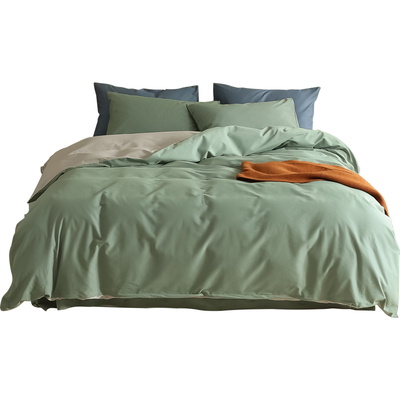 磨毛四件套纯棉北欧风适合裸睡