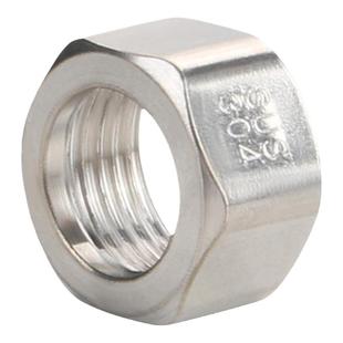 304不锈钢波纹管螺帽4分6分1寸专用螺母燃气热水器进水管螺纹接头