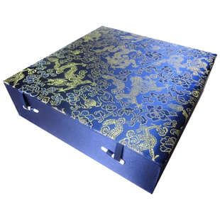 高档锦盒大号瓷器盘子盒茶饼玉璧摆件相框书籍奖杯奖牌礼品包装盒