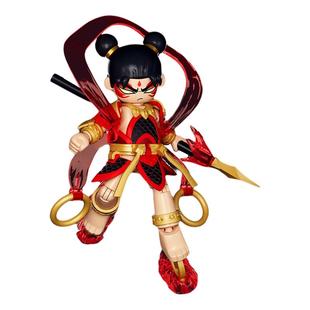 布鲁可积木人英雄无限经典版法相哪吒手办拼装玩具男孩生日礼物