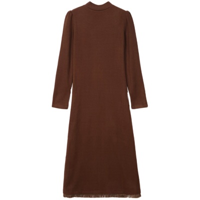 黛芙迪恩商场同款流苏长裙