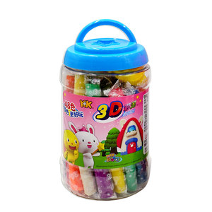 幼儿园kk彩泥48色儿童橡皮泥工具模具套装磨具男女孩三岁益智玩具