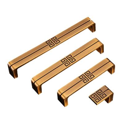 买贵退差价新中式古铜柜门拉手