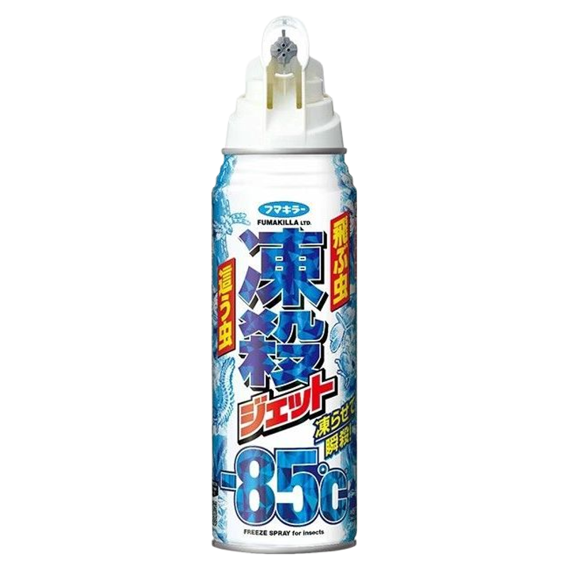 日本未来福马驱虫喷雾灭虫零下85度瞬间冷冻蟑螂苍蝇除菌杀虫剂