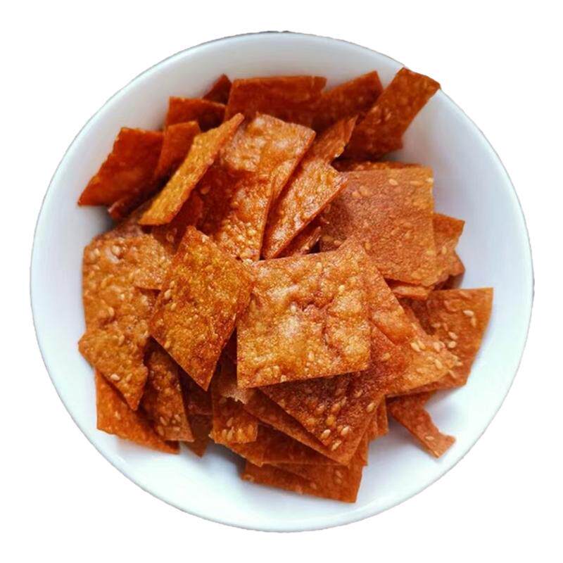 湖南安化特产油炸芝麻红薯片