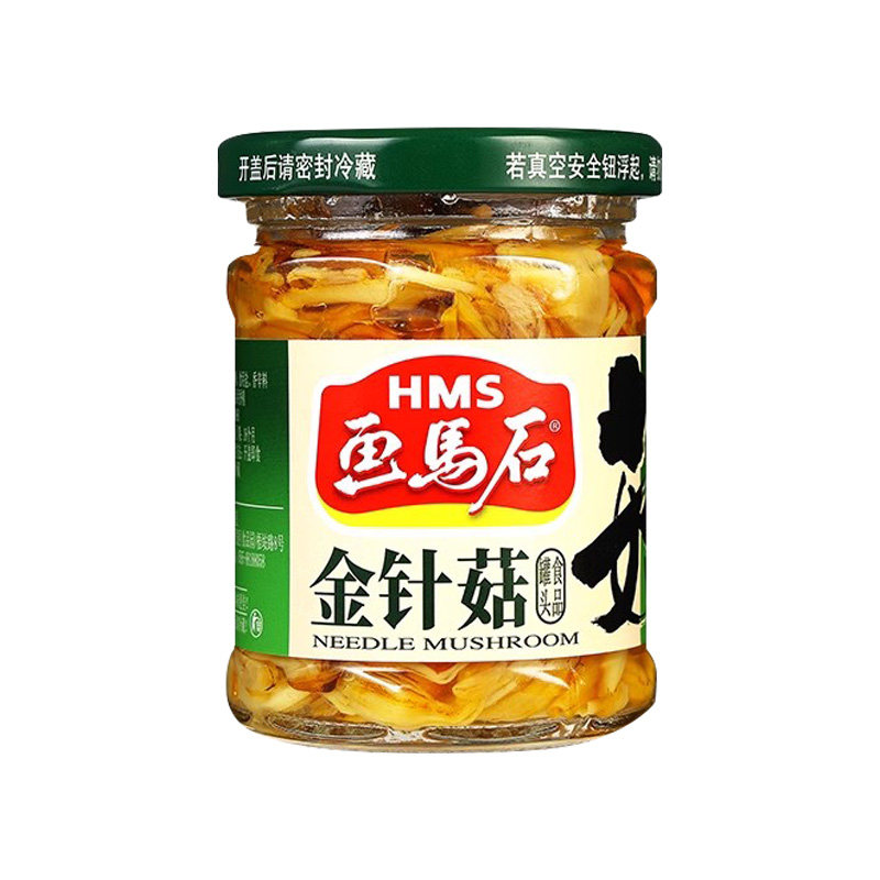 画马石金针菇罐头170g