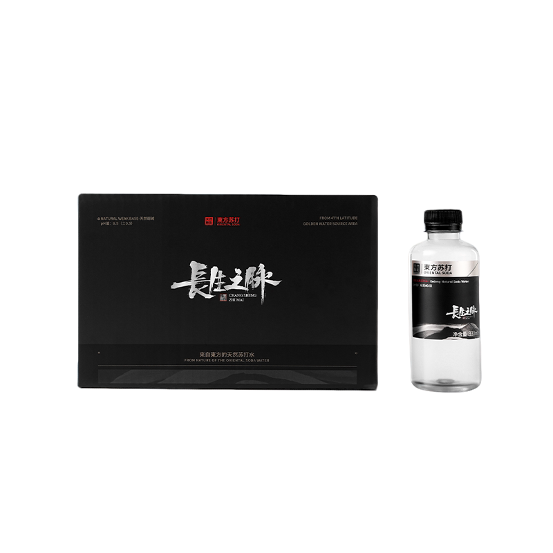 长生之脉东方克东天然苏打水饮用弱碱性便携式饮用水户外出行露营