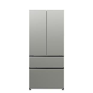 【松下星魔方】新一级多门嵌入法式家用制冰节能电冰箱银 ED52APB