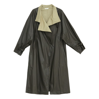 瑞尔莱赛尔天丝长袖风衣外套