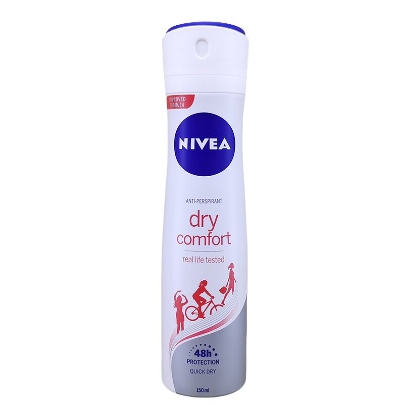 Nivea anti-perspirant妮维雅止汗喷雾男女香体露香水爽身露腋下