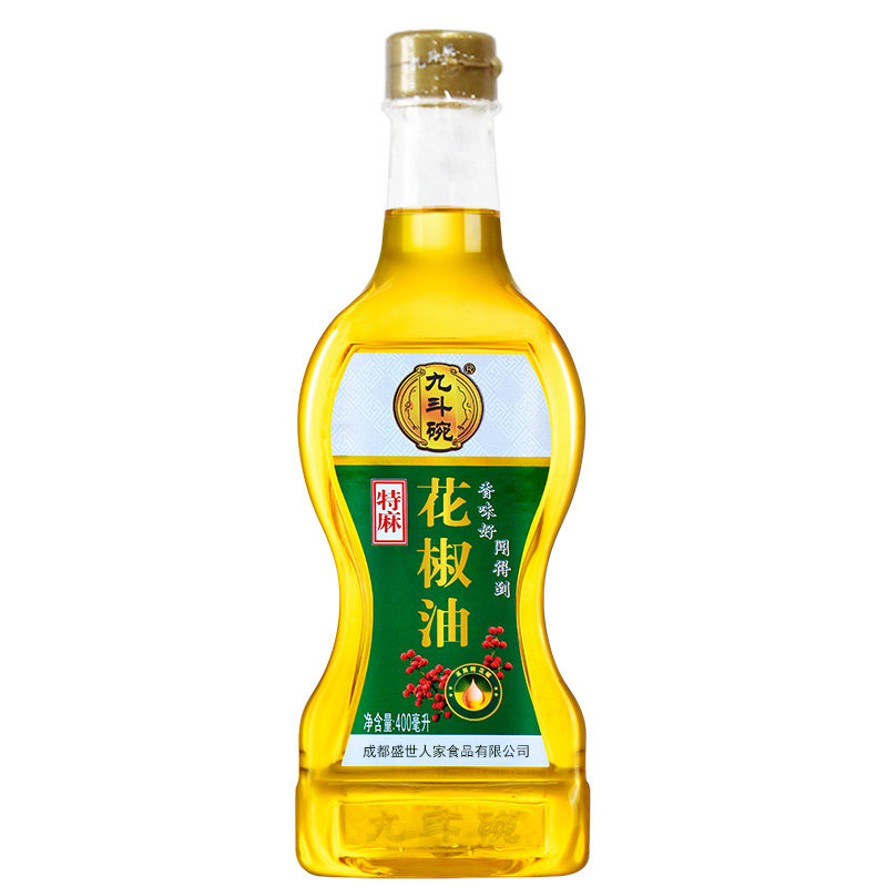 九斗碗特麻花椒油400ml特麻家用