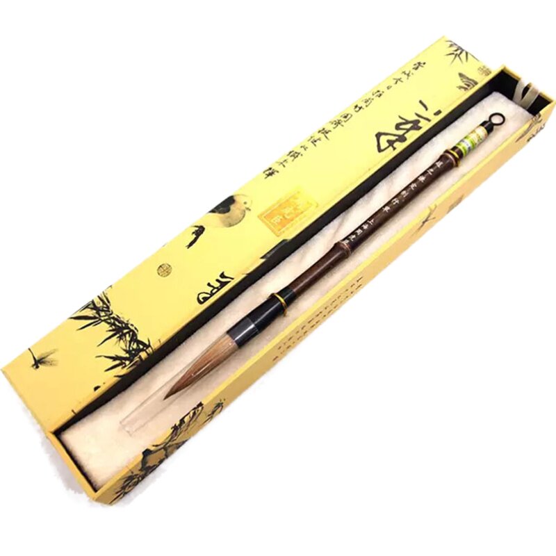 赵之谦定制行草 周虎臣毛笔 狼毫笔 魏碑体行书草书对联 大楷文房四宝