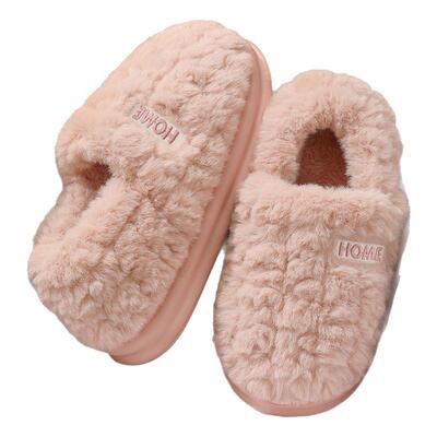 棉拖鞋女款冬季包跟室内家居保暖