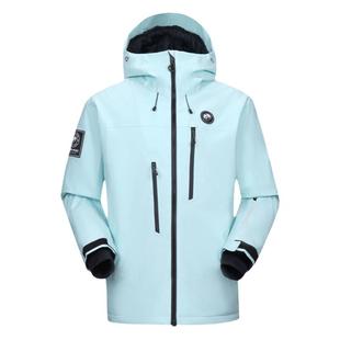 【中国熊猫SKI滑雪服】明星同款单板纯色三防专业滑雪衣外套男女