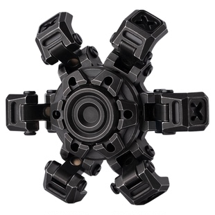 指玩屋 九只手&浮世机械迷城X指尖开甲陀螺金属玩把件解压玩具EDC