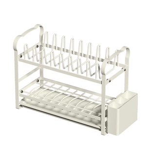 厨房碗碟收纳架台面碗盘置物架家用橱柜内筷盒放碗碟水槽沥水架子