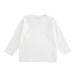 ILOVEJ童装女童纯棉T恤秋装儿童纯色上衣打底衫百搭韩版/JVFTO02
