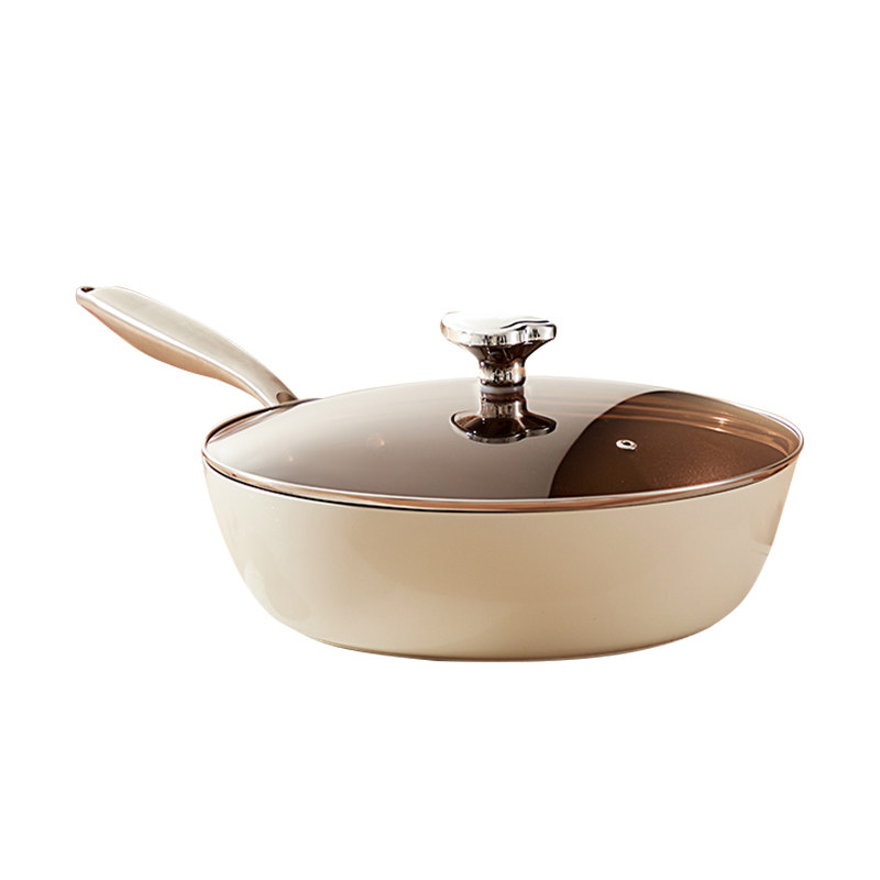 ���� ���Ѳ�ճ�� ���� Сƽ�׹� 26cm �װ�ɫ ȼ������¯ר��