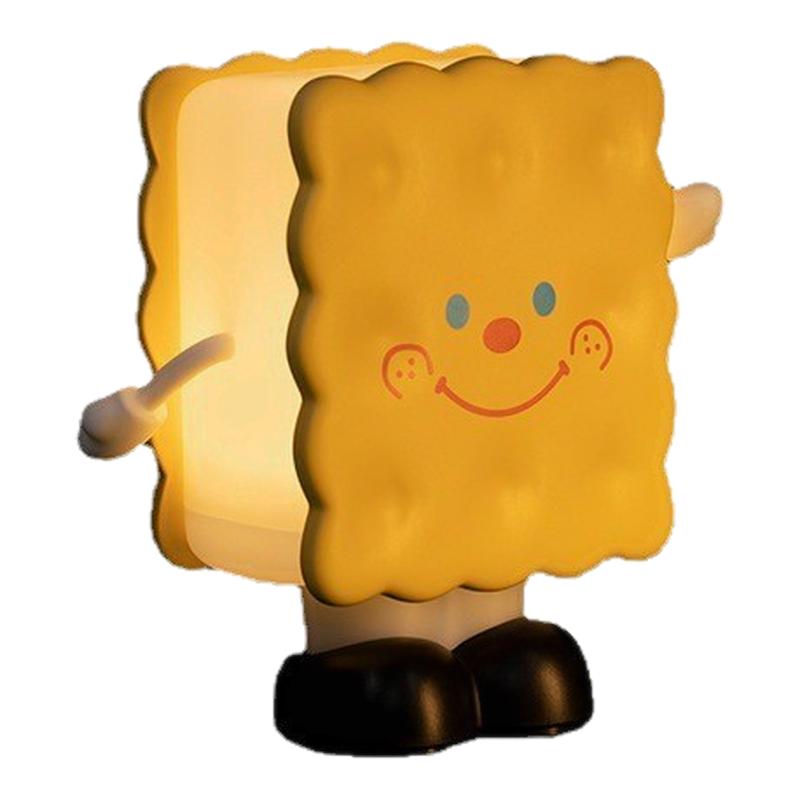 可爱饼干拍拍小夜灯儿童
