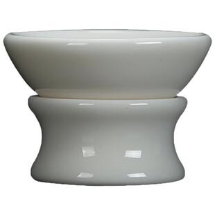 古垚/德化白瓷茶具茶滤陈清宜羊脂釉玉瓷茶道配件过滤建白瓷茶漏