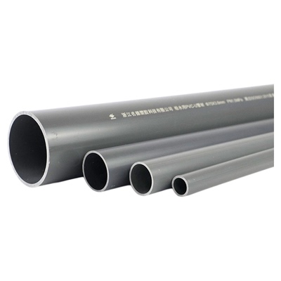 pvc管胶粘塑料饮用水加厚灰色