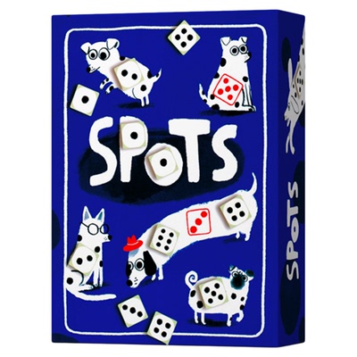 SPOTS斑点狗英文桌游卡牌