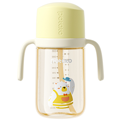 小土豆吸管奶瓶儿童PPSU水杯