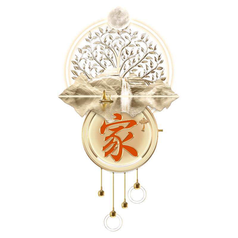 LED亚克力灯画客厅背景墙装饰画