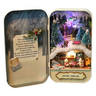 Diy小屋|解压手工拼装微缩场景男儿童手作女孩生日礼物新年情人节