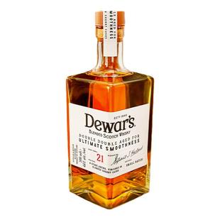 官方直营 Dewar's帝王21年二次方系列四次陈酿调配苏格兰威士忌