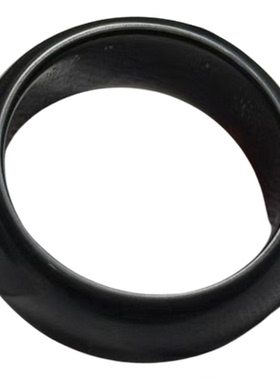 剑羚羊戒指黑色天然非洲跑环戒圈