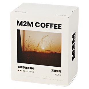 M2M即向风挂耳咖啡新鲜现磨咖啡粉美式无酸黑咖啡深度烘焙两盒装