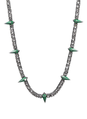 NFF欧美男满钻闪烁轻奢嘻哈项链