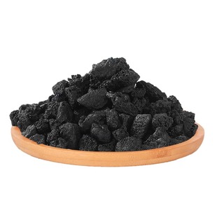 黑色天然火山石颗粒多肉铺面拌土鱼缸过滤专用底砂水族造景火山岩