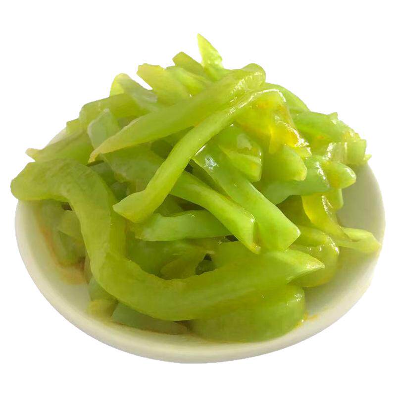 清水莴笋条咸菜下饭菜莴苣腌制新