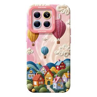 适用小米17手机壳女款17Pro保护套新款小米13ultra全包防摔12pro硅胶max高级外壳14青春版油画15卡通小镇软壳